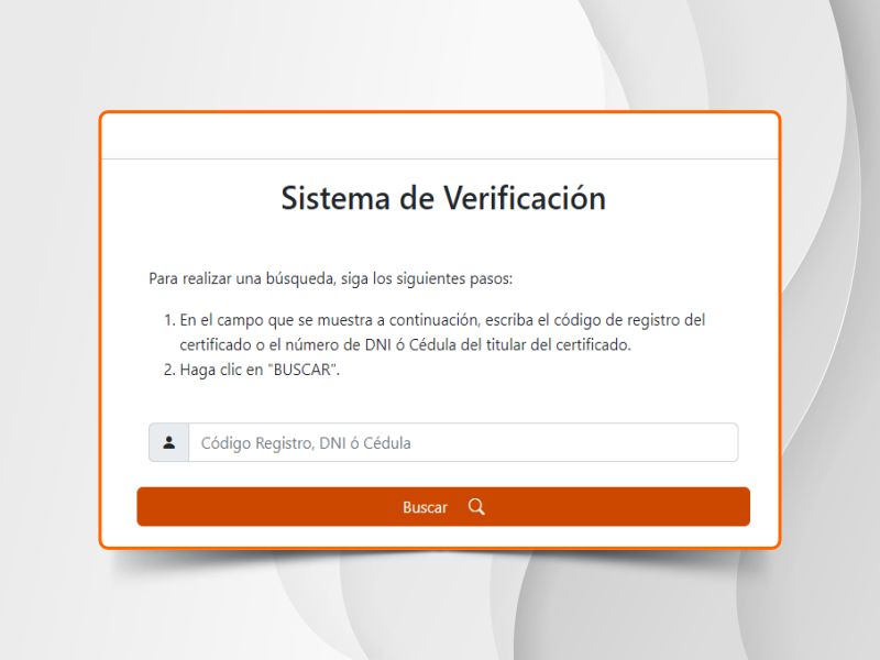 SISTEMA DE CERTIFICADOS COLAE